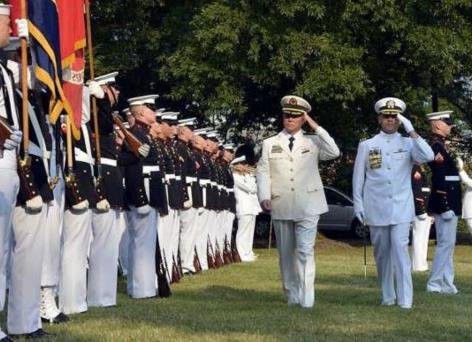 海军司令吴胜利 海军司令员吴胜利会见美国海军太平洋舰队司令
