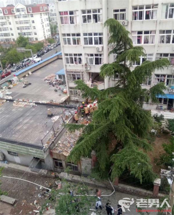 青岛居民楼爆炸 事故造成1人死亡7人是受伤