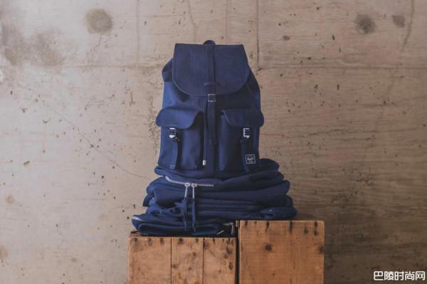 Herschel Supply Co. 包款独特蓝染技术美式复古氛围