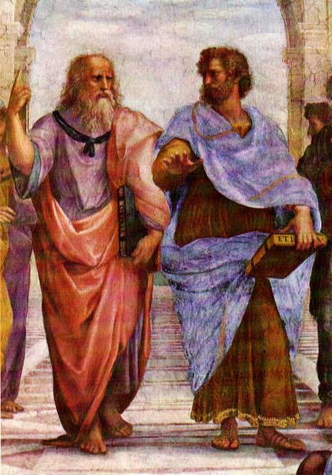 >柏拉图和他的学生们