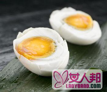 >鸭蛋的营养价值及功效 鸭蛋的食用方法
