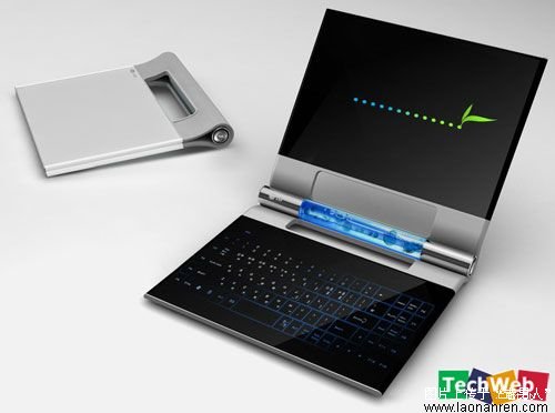 >LG新款笔记本使用OLED屏幕＋液态燃料电池[组图]