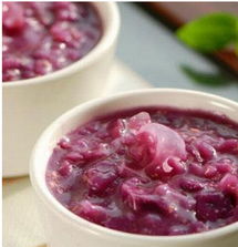 紫薯薏仁营养粥