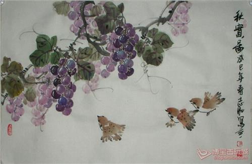 画家苏葆桢 新疆画家谁画葡萄好 雪小石是画葡萄的画家吗