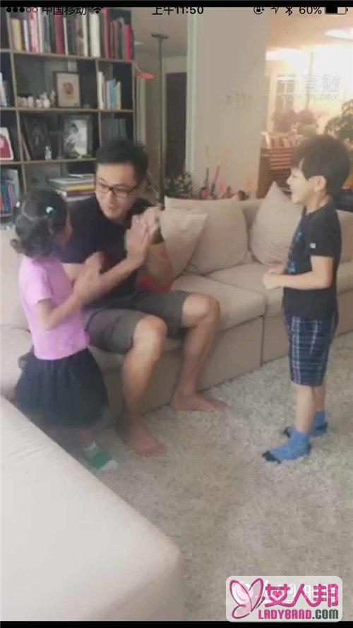 >刘烨直播与一双儿女的儿童节 网友直呼“好幸福！”