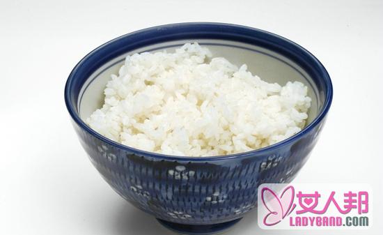 >吃白米饭的好处 健康饮食如何组成