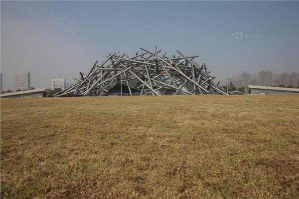 >孟建民合肥 2011第二届中国十大丑陋建筑合肥美术馆“合肥鸟巢”入选 ——孟建民称是好事