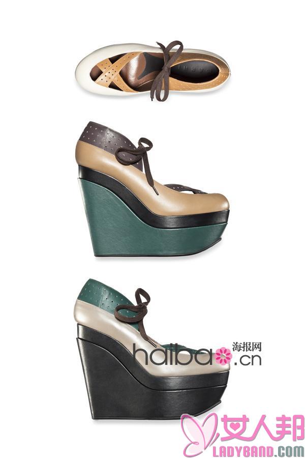 >玛尼 (Marni) 推出2011秋冬鞋靴新品，大气轮廓演绎秋日复古情怀