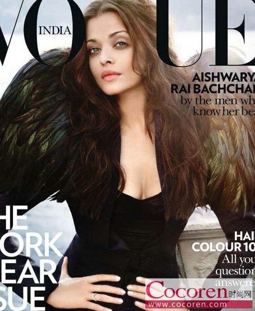 >印度最美女星艾西瓦娅登VOGUE封面
