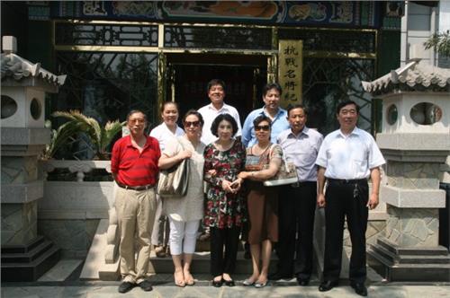 王玉龄儿子 宁波志愿队访问抗日名将张灵甫夫人(王玉龄)及儿子张道宇先生