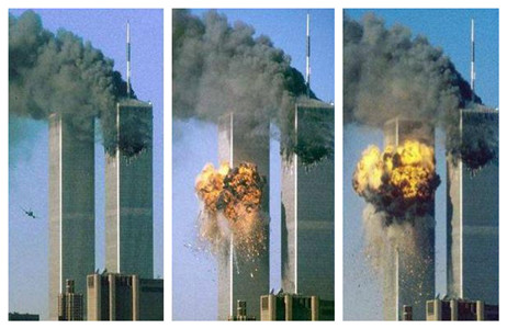 >两栋大楼拦腰截断！看图回顾9月11日，美国人不愿意回首的往事