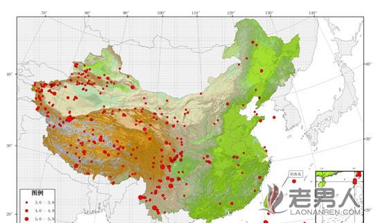 中国今年发生3级以上地震703次 日均1.9次(图)