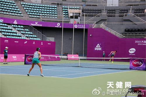 >朱琳网球 网球·深圳公开赛赛赛双线告捷朱琳女双晋级