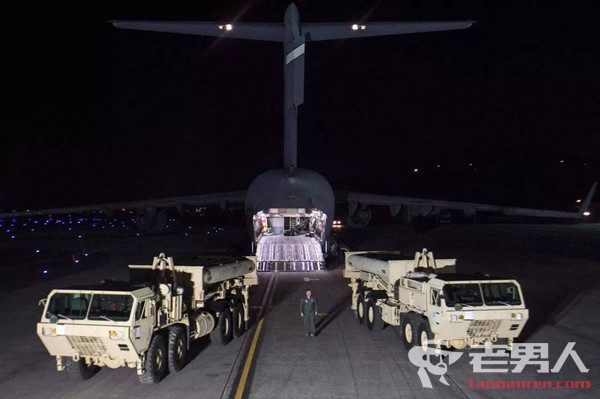 韩美开始部署萨德 部分装备已抵韩美空军基地
