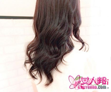 韩式水波纹卷发发型 2017最新水波纹烫发图片