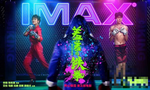 《羞羞的铁拳》曝IMAX版海报 艾伦马丽拳拳爆笑