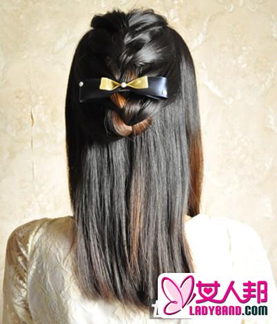 今年最流行的淑女发型 甜美时尚编发DIY