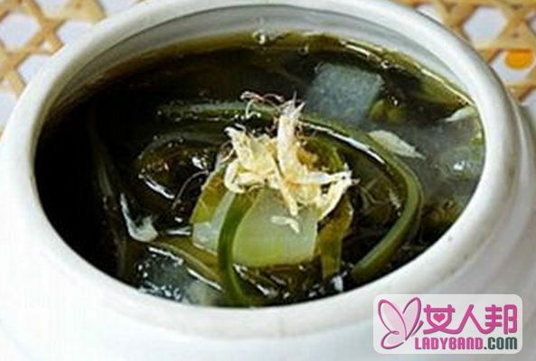 >紫菜海带汤的材料 紫菜海带汤的做法步骤
