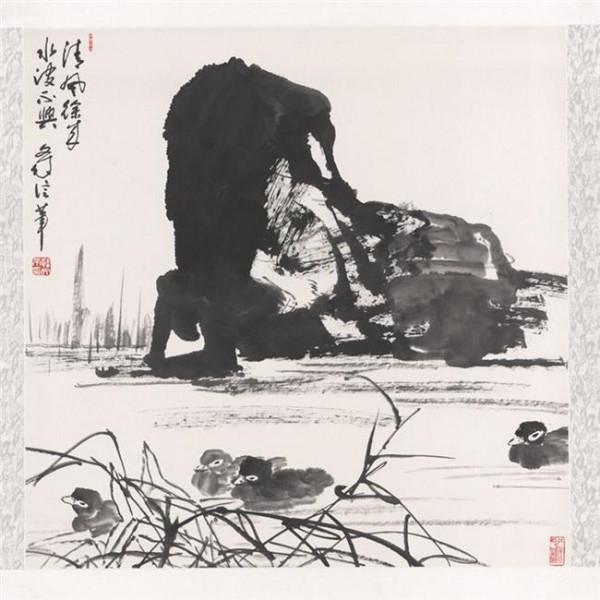 >范真画家作品 韩已故画家金焕基作品拍出3千万元 画风抽象