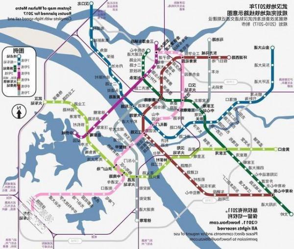 >武汉地铁线路图 武汉地铁线最新解析
