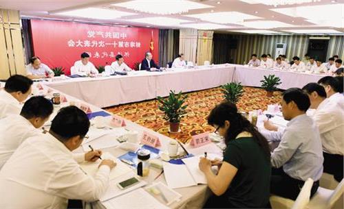 乔新江党代会报告 市第五次党代会代表分团讨论市委工作报告