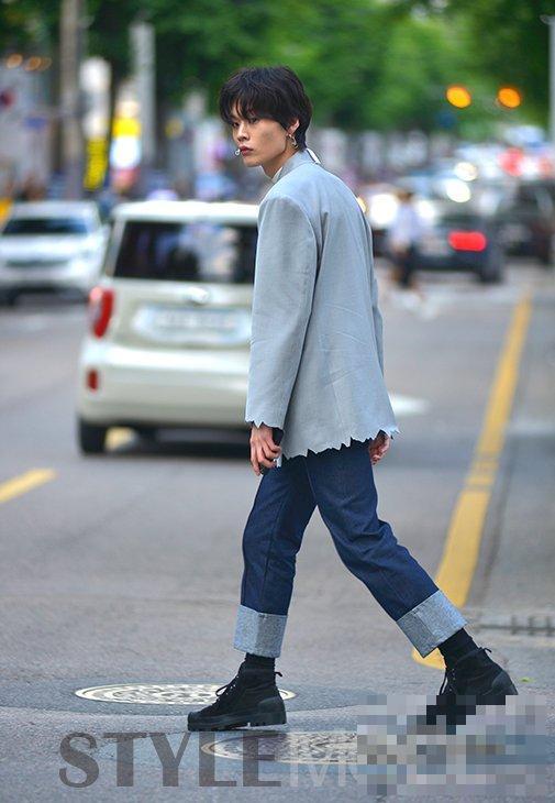生活中的韩国男模穿搭 Look 是这样？！