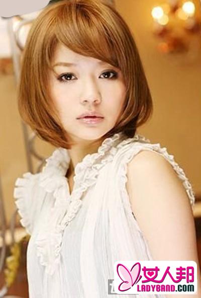2013年韩式流行短发图片 早春减龄修颜约会发型