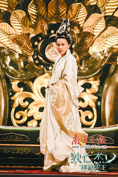《狄仁杰之神都龙王》武媚娘扮演者刘嘉玲自个资料图像