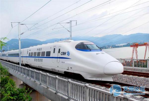 >高安到南昌高铁时刻表 深圳北至南昌西新增2对高铁动车 到南昌仅需5小时