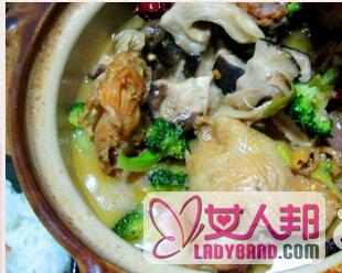 >砂锅香菇鸡汤的做法