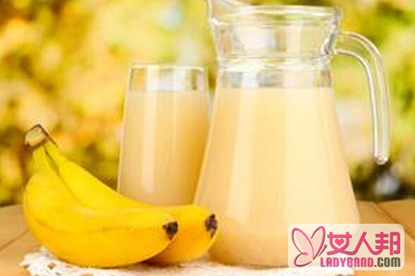 自制香蕉果汁的材料和方法步骤
