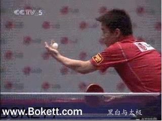 >乒乓球实战技巧:正手侧身接发球