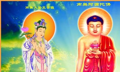 西方三圣名号 佛教中的“西方三圣”指的都是谁