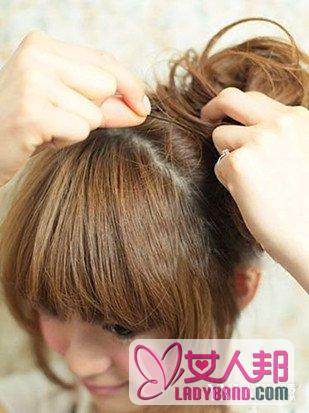 韩式花苞头发型扎法图解怎么样 小编教你韩式的扎发技巧