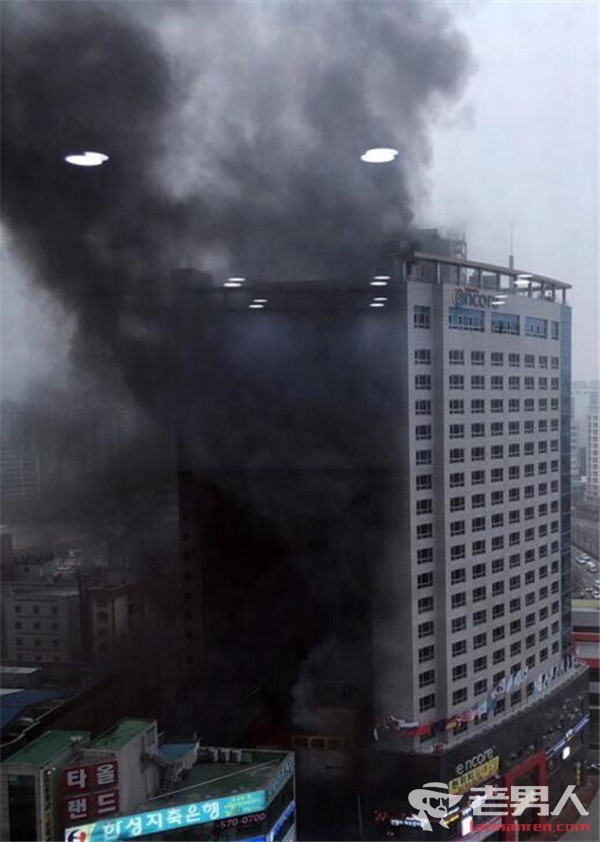 韩国一酒店发生火灾 致1人死亡19人受伤
