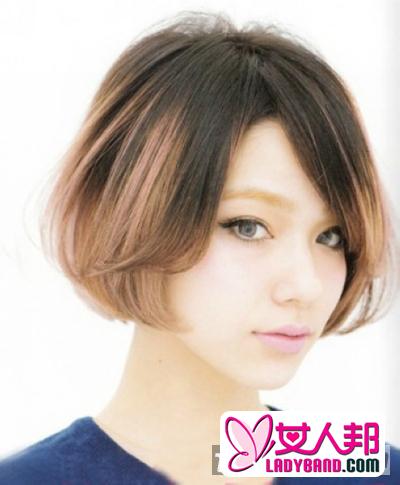 2013最新女生流行短发 打造最适合圆脸的发型