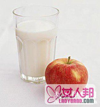 苹果牛奶瘦腹法 快速吃掉腹部赘肉