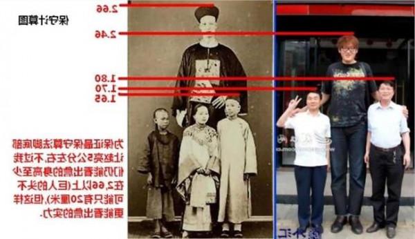 詹世钗身高 探秘世界最高的人是谁 身高3 64米清朝长人詹世钗