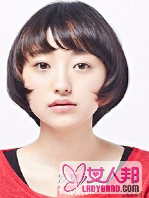 日韩式短发发型图片 换款风格刷新存在感