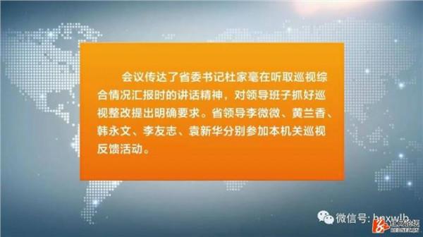 张泽军湖南巡视 湖南省委巡视组向2016年第三轮被巡视单位反馈情况