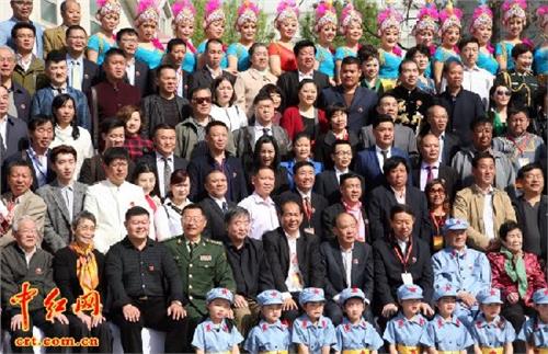 开国将军刘子厚的子女 开国将军子女聚北京 万海峰上将现身