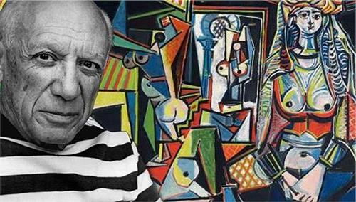 毕加索生平 毕加索自画像 毕加索一生自画像:25岁后画风开始奇怪了