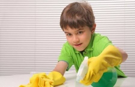 如何让孩子觉得做家务很有趣