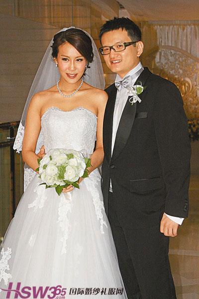 >香港曹敏莉与金融才俊张家杰在四季酒店举行婚宴