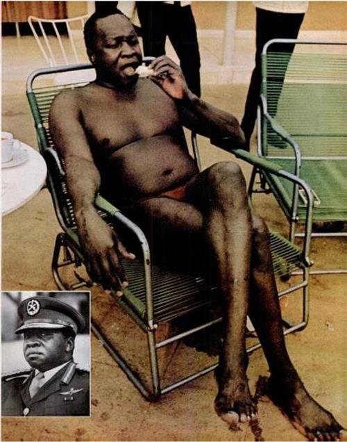 >【里尼哈特维尔特】看 吃人的乌干达前总统阿明怎样吃人(图)