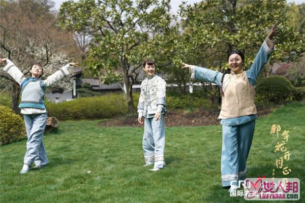 >孙俪《那年花开》带头健身 拉筋伸展再现惊鸿舞