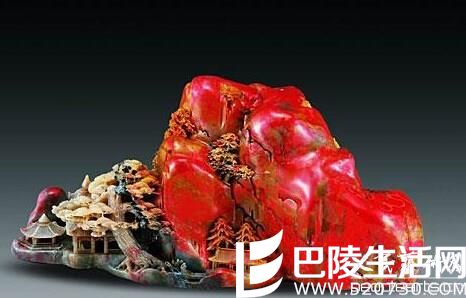 >中国两大鸡血石产地分布与特征介绍  鸡血石原石图片