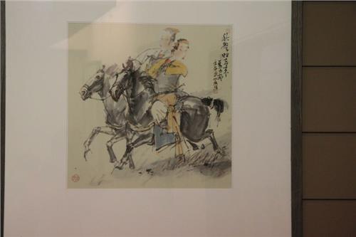 著名国画家唐勇力在京举办画展