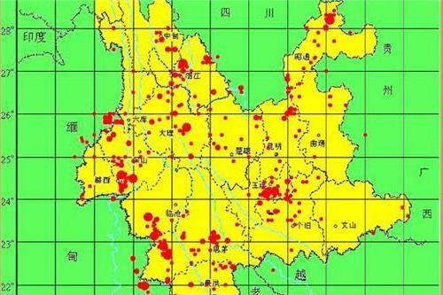 >【昆明在地震带上吗】云南地震带分布:最强地震带距昆明30公里