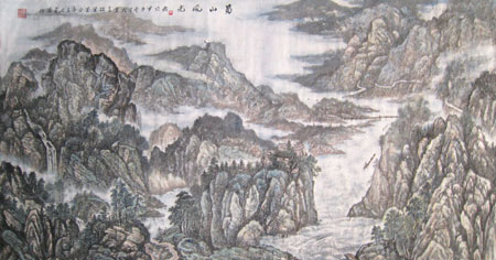 画家王中年 中国书画名家尹金发艺术人生访谈录(组图)